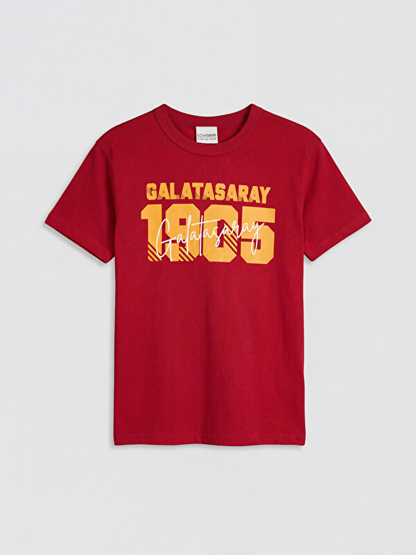 LCW Kids Galatasaray Baskılı Erkek Çocuk Tişört