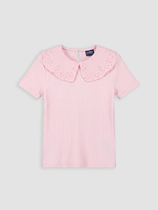 LCW Kids Bebe Yaka Kız Çocuk Tişört