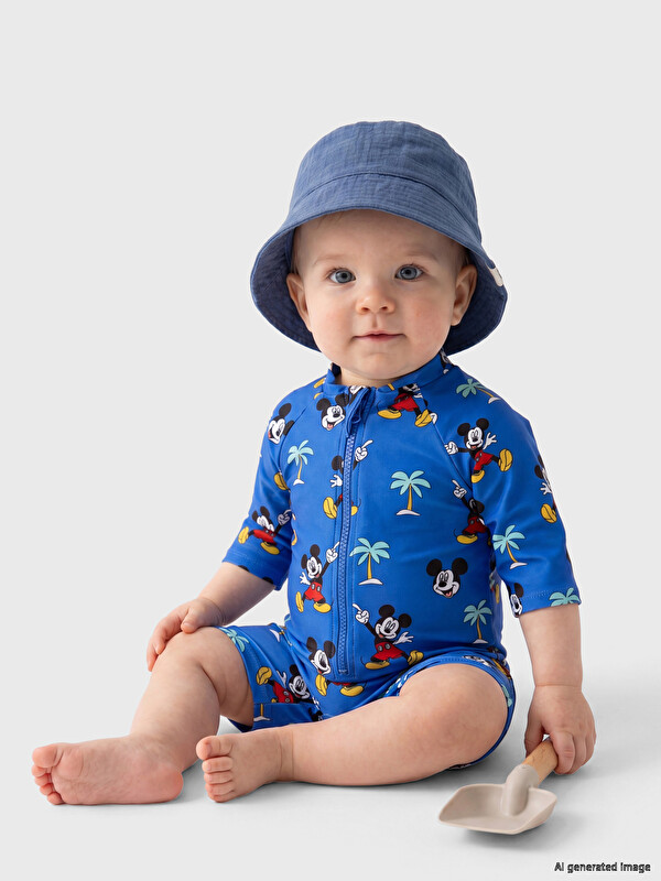 LCW ACCESSORIES Mickey Mouse Bedruckter Baby Jungen Badeanzug