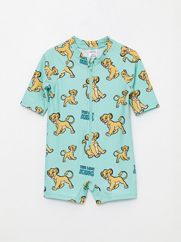 LCW baby Lion King Printed Baby Boys' Swimsuit