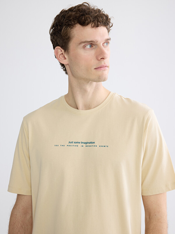 LCWAIKIKI Classic Crew Neck Printed Men's T-Shirt