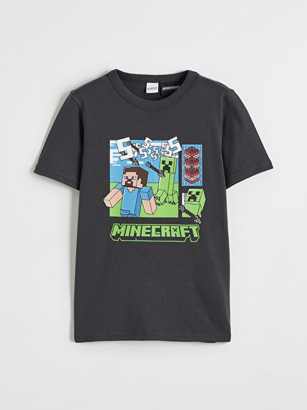 LCW Kids Minecraft Printed Boys' T-Shirt