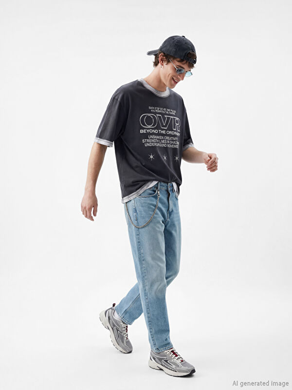 LCW Jeans 730 Carrot Fit Erkek Jean Pantolon