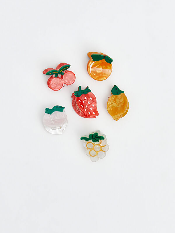 LCW JOY Girl's Hair Clip Set of 6