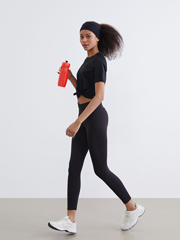 KOOR SPORT Женские спортивные леггинсы с эластичным поясом