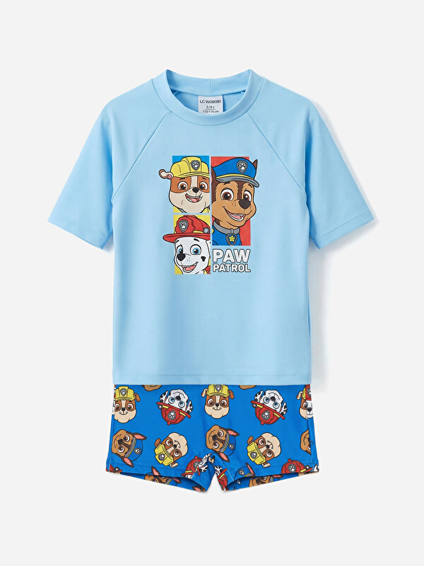 LCW baby Paw Patrol Baskılı Erkek Bebek Yüzme Takımı