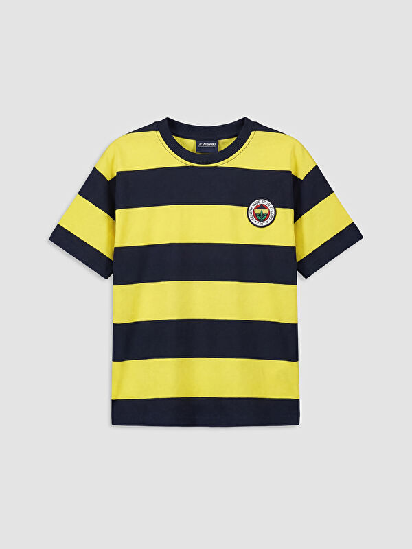 LCW Kids Fenerbahçe Baskılı Erkek Çocuk Tişört
