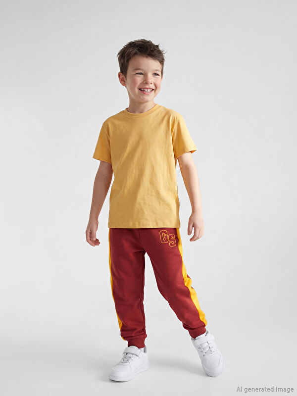 LCW Kids Galatasaray Baskılı Erkek Çocuk Jogger Eşofman Altı