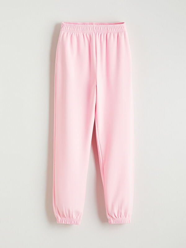 LCW Kids Elastic Waist Girl Jogger Sweatpants