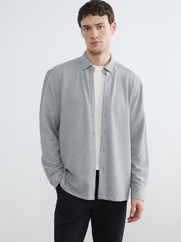 LCW Vision Man GREY Shirt