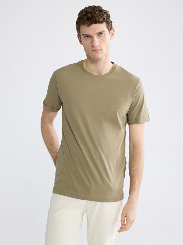 LCWAIKIKI Classic Slim Fit %100 Pamuk Basic Tişört