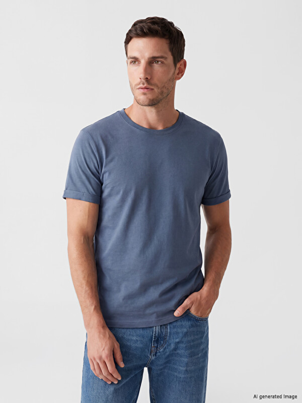 LCWAIKIKI Classic Slim Fit %100 Pamuk Basic Tişört