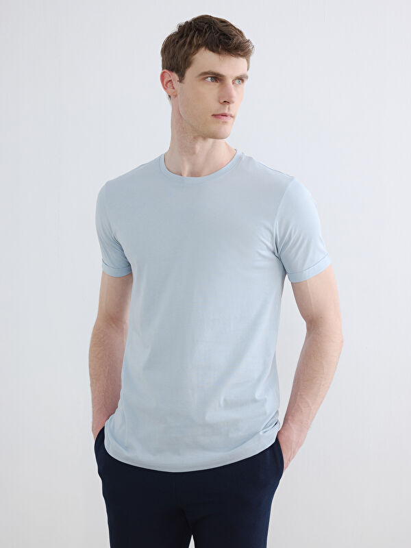LCWAIKIKI Classic Slim Fit %100 Pamuk Basic Tişört