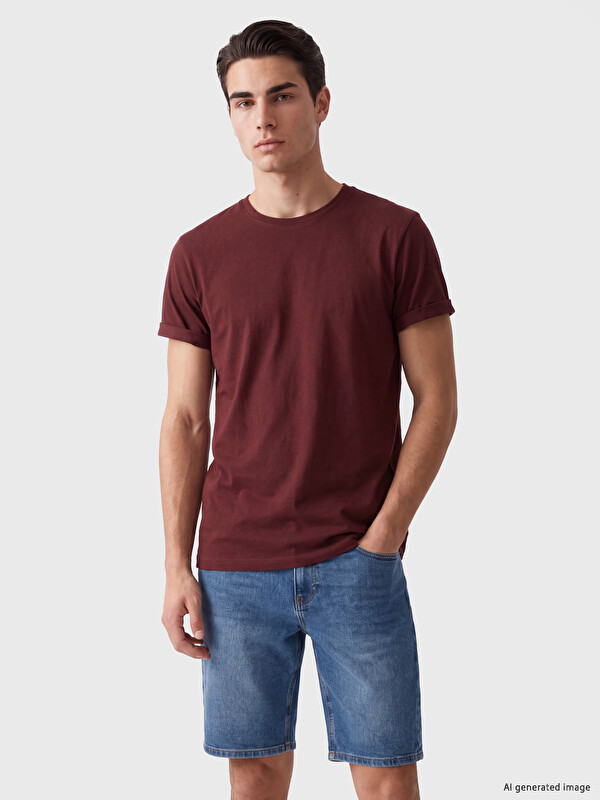LCWAIKIKI Classic Slim Fit %100 Pamuk Basic Tişört