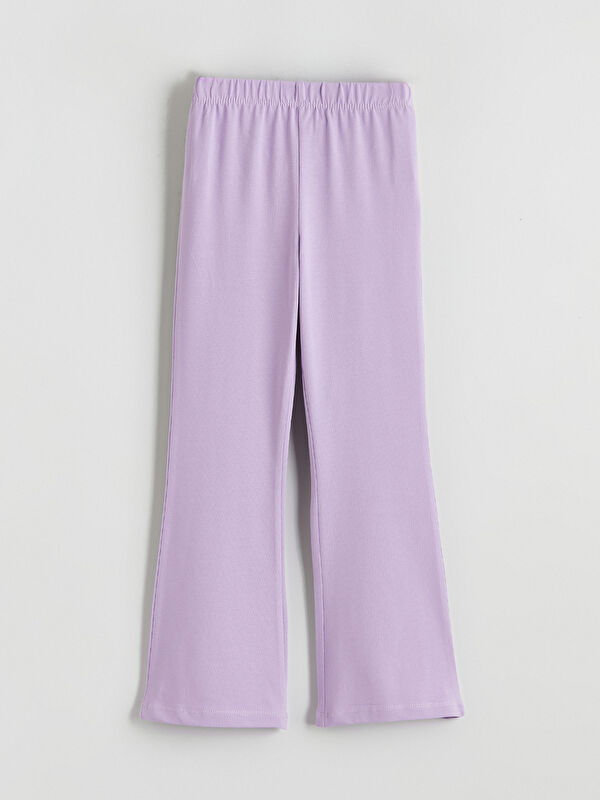 LCW Kids Elastic Waist Flare Girls' Leggings