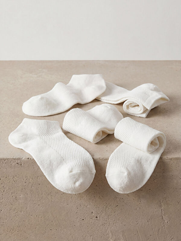 LCW baby جوراب ڕاهێنەری منداڵی کوڕ 5-پاک