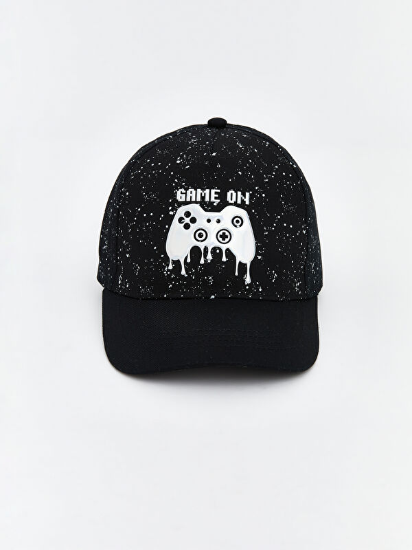 LCW ACCESSORIES قبعة بيسبول أولاد مطرزة بشعار Game On
