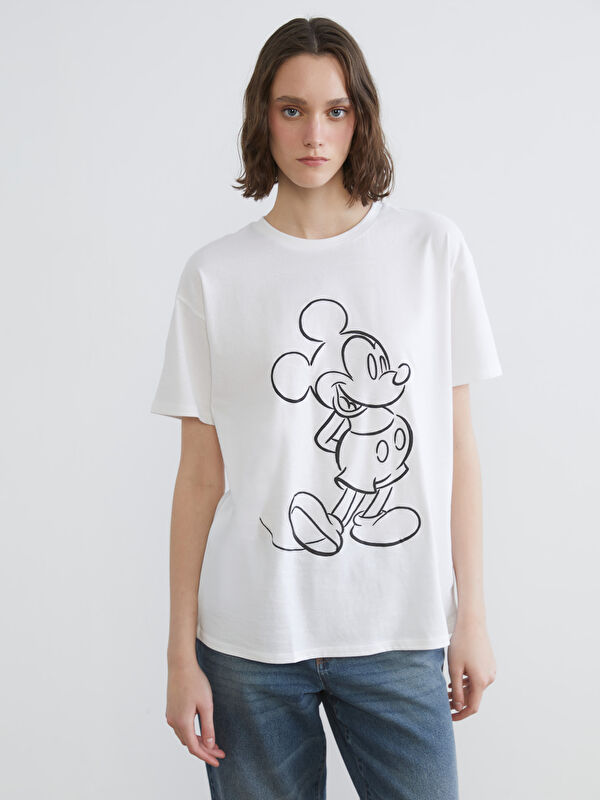 XSIDE Mickey Mouse Print Women's T-Shirt