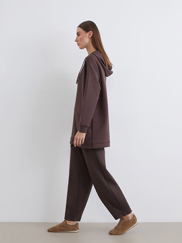 LCW EVERYDAY Elastic Waist Soft Touch Women's Sweatpants