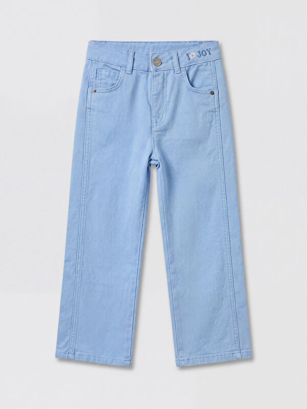 LCW Kids Regular Fit Girls' Gabardine Trousers