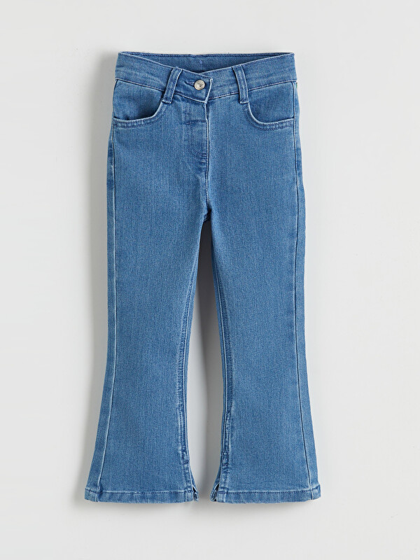 LCW Kids Jean à Taille Ajustable pour Filles