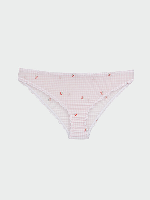 LCW Young Cherry Patterned Bikini Briefs