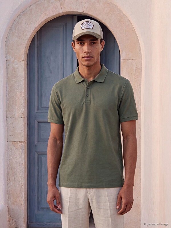 LCWAIKIKI Classic Polo Collar Pique Men's T-Shirt