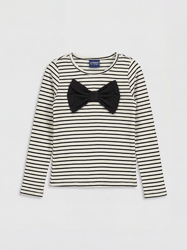 LCW Kids Girl ECRU T-Shirt