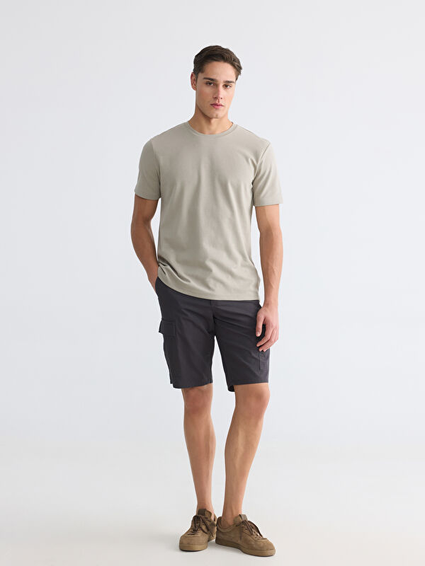 LCWAIKIKI Classic Loose Fit Erkek Kargo Şort