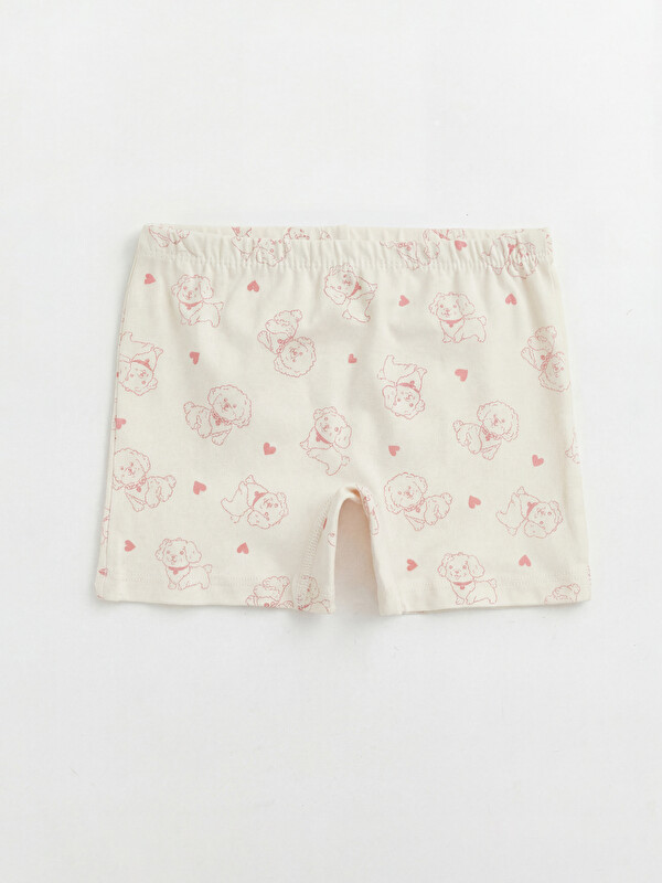 LCW Kids Baskılı Kız Çocuk Boxer