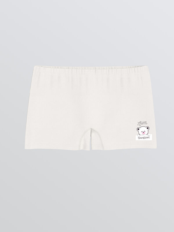 LCW Kids Kız Çocuk Baskılı Boxer