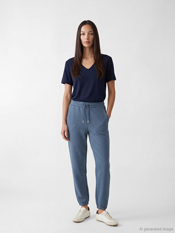 LCWAIKIKI Basic Soft Touch Kadın Jogger Eşofman Altı
