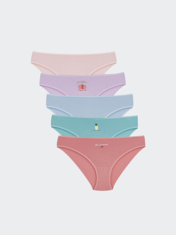 LCW Young Printed Bikini Knickers 5 Pack