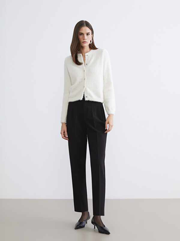 LCW Vision High Waisted Carrot Fit Women's Trousers
