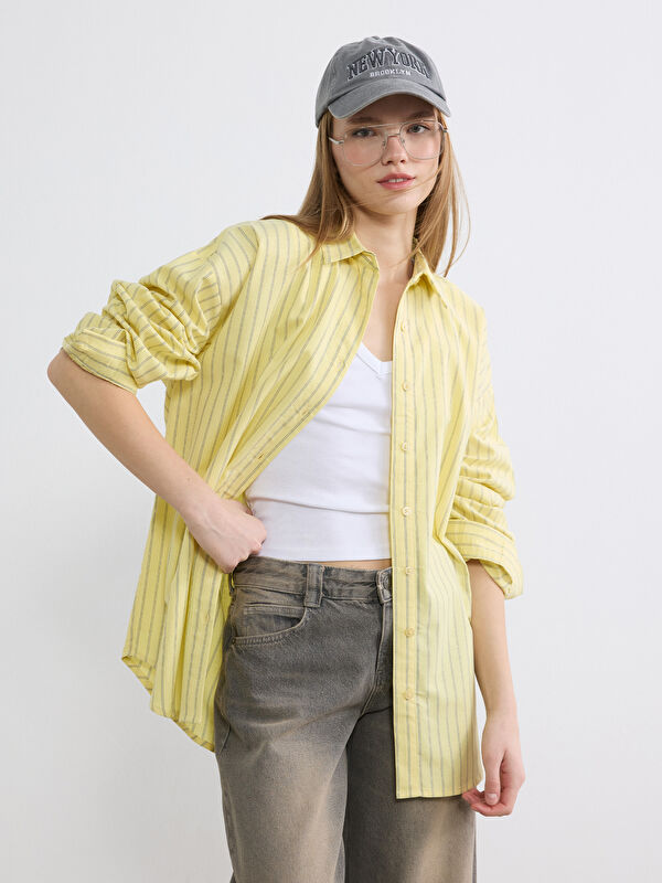 XSIDE Woman YELLOW Shirt