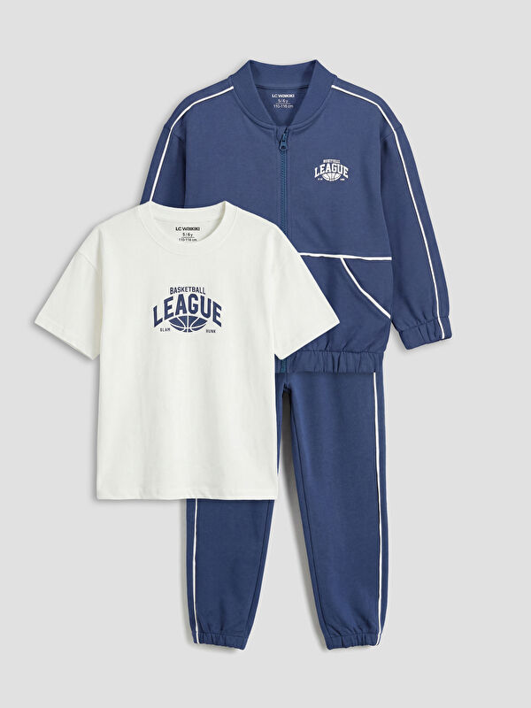LCW Kids Ensemble imprimé 3 pièces pour garçons