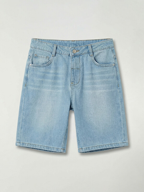 LCW Kids Normal Waist Boys' Jean Shorts