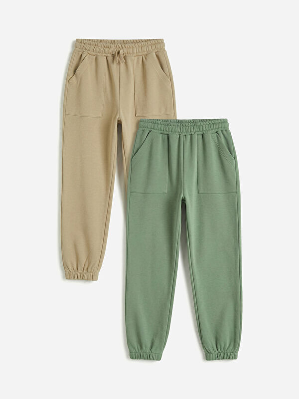 LCW Kids Pantalons de survêtement pour garçons - Lot de 2