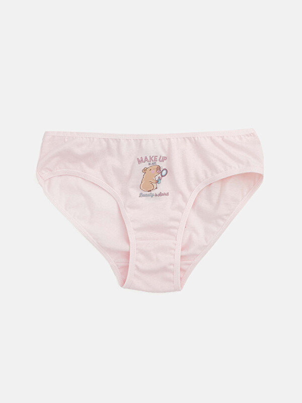 LCW Kids Baskılı Kız Çocuk Külot