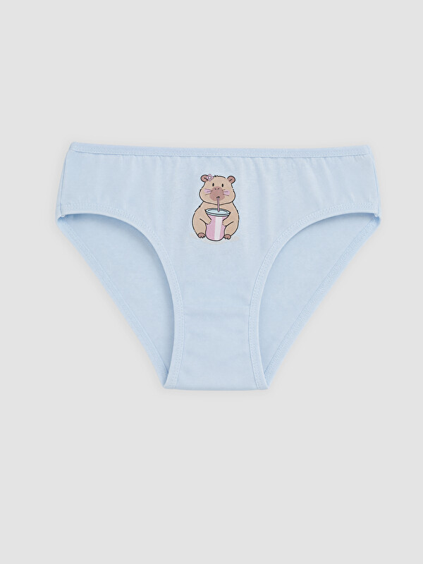 LCW Kids Baskılı Kız Çocuk Külot