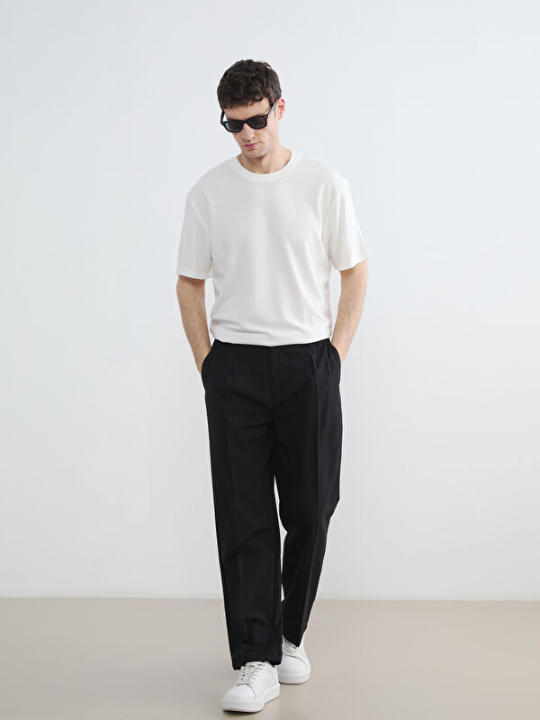 LCW Vision Man BLACK Formal Dress Trousers