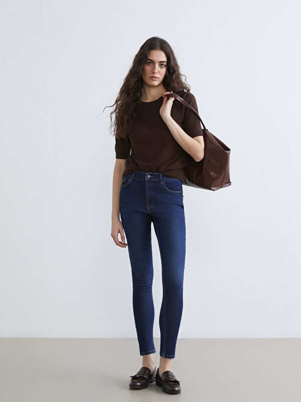 LCW Jeans Jüpiter Süper Skinny Fit Kadın Jean Pantolon	