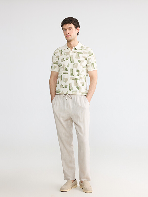 LCW Vision Regular Fit Keten Karışımlı Erkek Pantolon