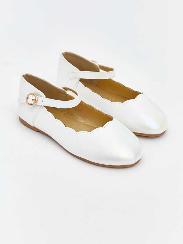 LCW STEPS پێڵاوی بالێی کچانی ساوا لە چەرمى دەستکرد