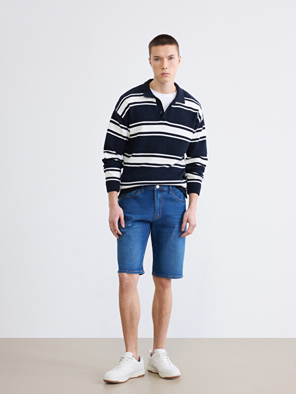LCW Jeans Regular Fit Men's Jean Shorts