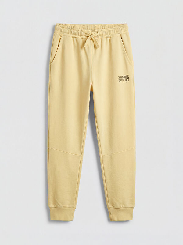 LCW Kids Boys' Joggers with an Elastic Waistband