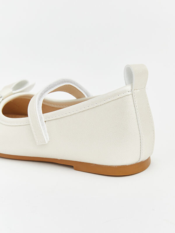 Lcw Steps Bej Lcw Steps Fiyonk Detaylı Kız Çocuk Babet