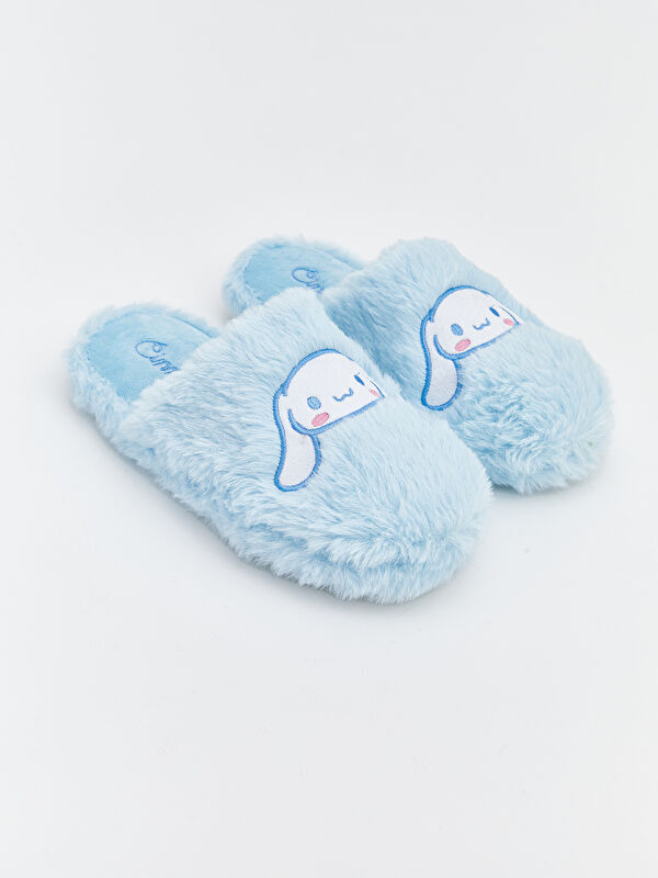 LCW STEPS Cinnamoroll Embroidered Plush Women's Slippers