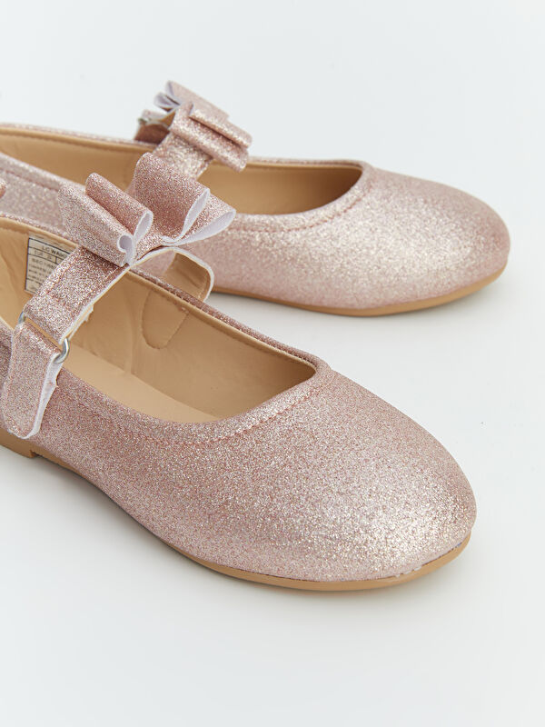 Lcw Steps Pembe Lcw Steps Fiyonk Görünümlü Kız Bebek Babet