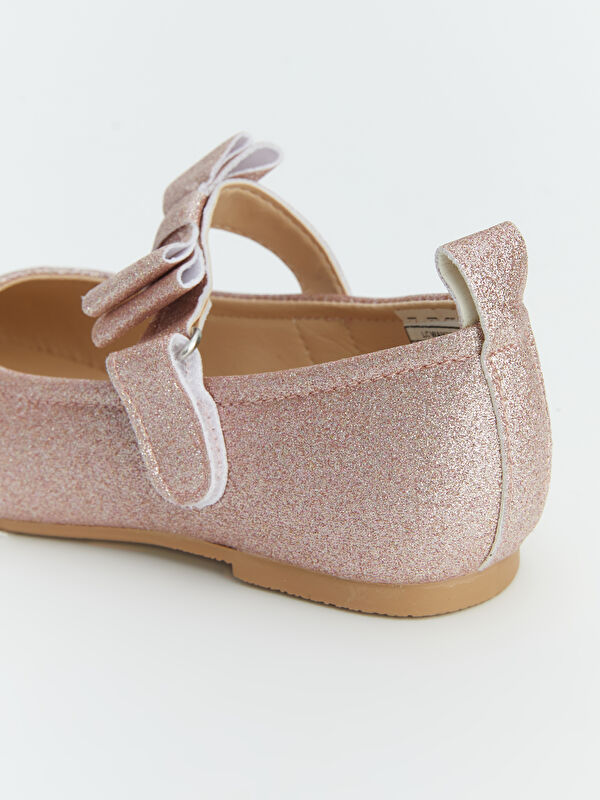 Lcw Steps Pembe Lcw Steps Fiyonk Görünümlü Kız Bebek Babet